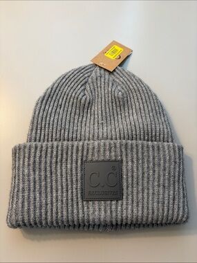 C.C Exclusives Grey Beanie NWT